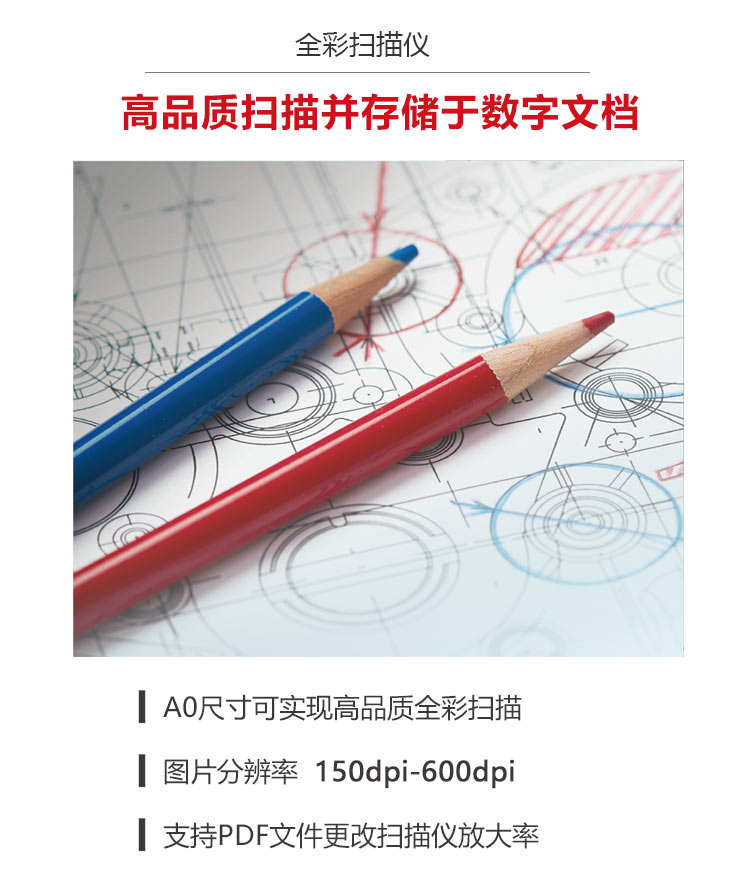 高品质扫描并存储于数字文档