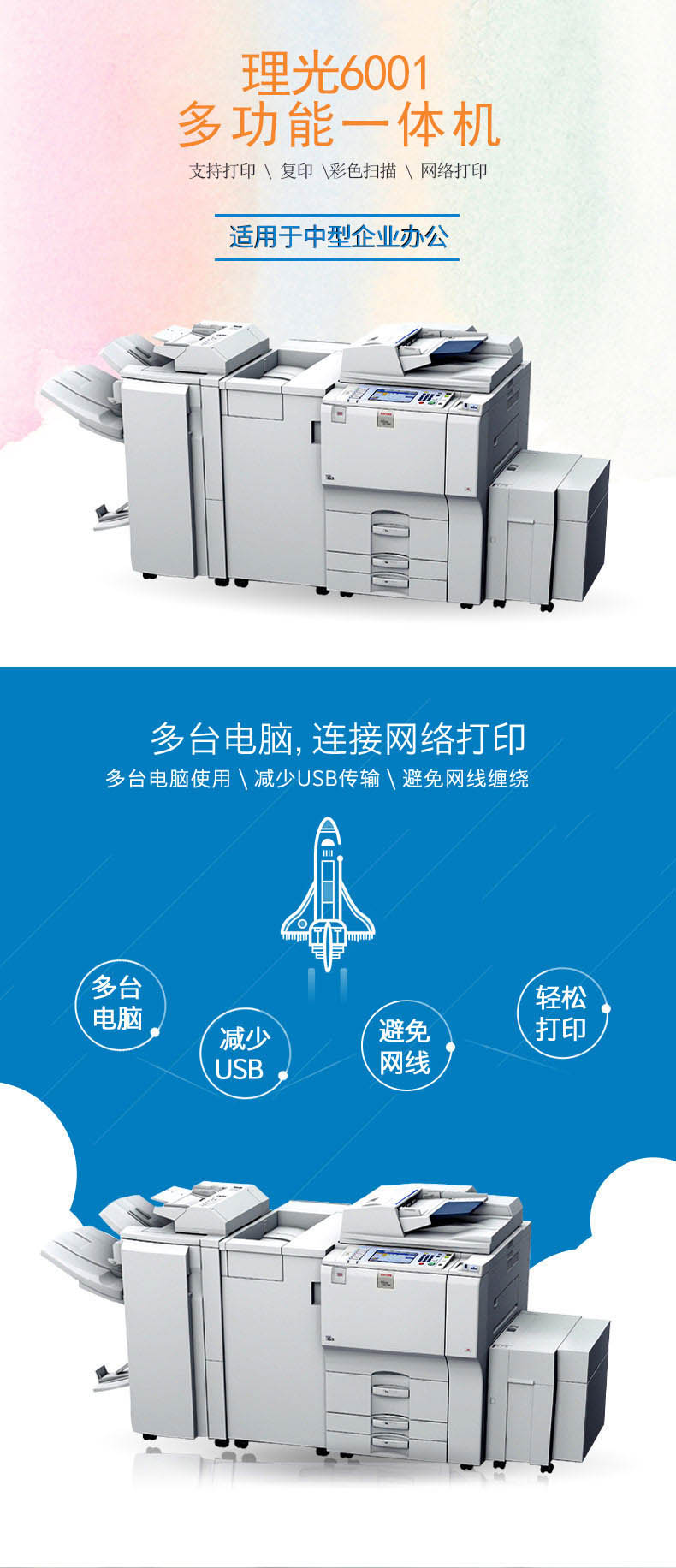 理光6001多功能一体机